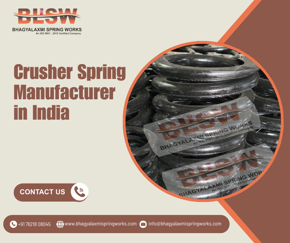 Crusher Spring Manufacturer in India