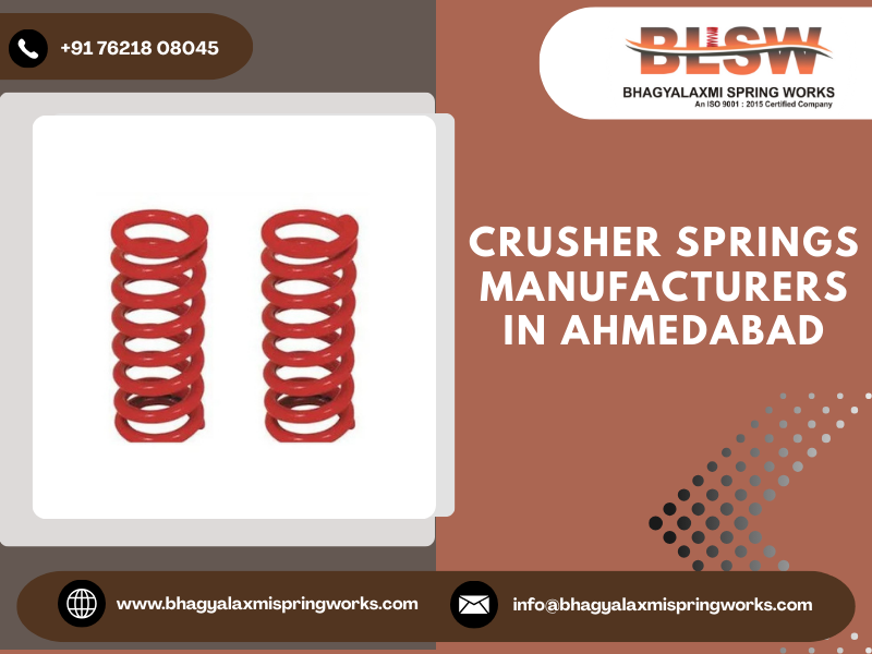 Crusher Springs Manufacturers in Ahmedabad
