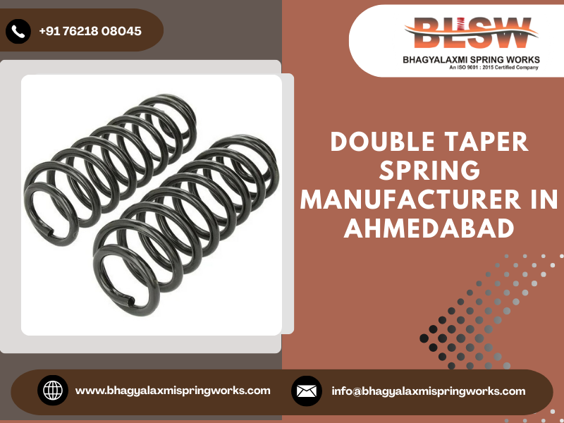 Double Taper Spring Manufacturer in Ahmedabad