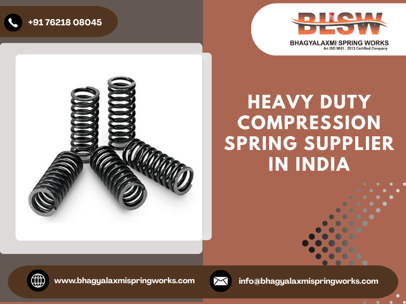 Heavy Duty Compression Spring Supplier in India