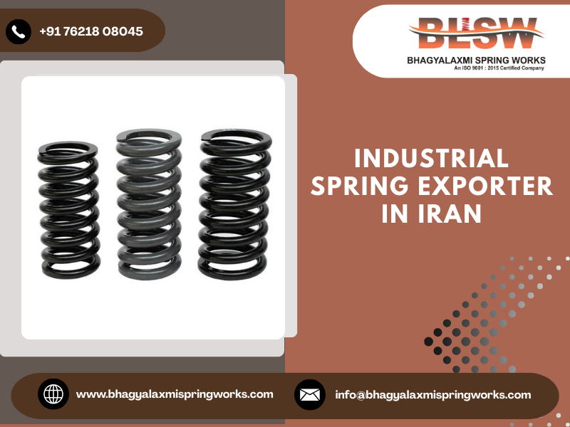 Industrial Spring Exporter in Iran
