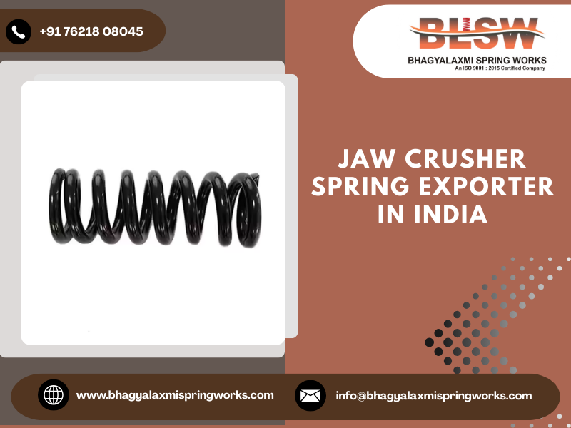 Jaw Crusher Spring Exporter in India