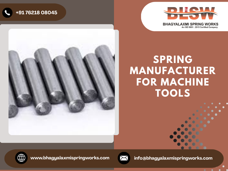 Spring Manufacturer for Machine Tools