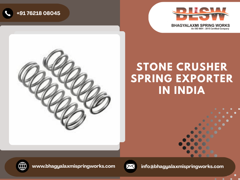 Stone Crusher Spring Exporter in India