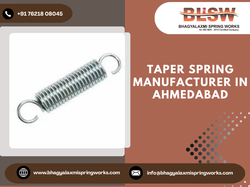 Taper Spring Manufacturer in Ahmedabad
