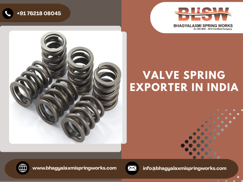 Valve Spring Exporter in India